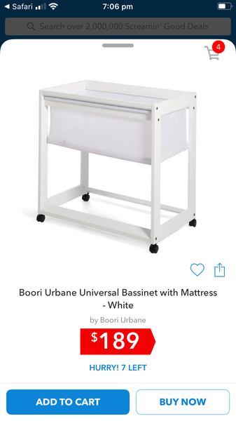 boori universal bassinet